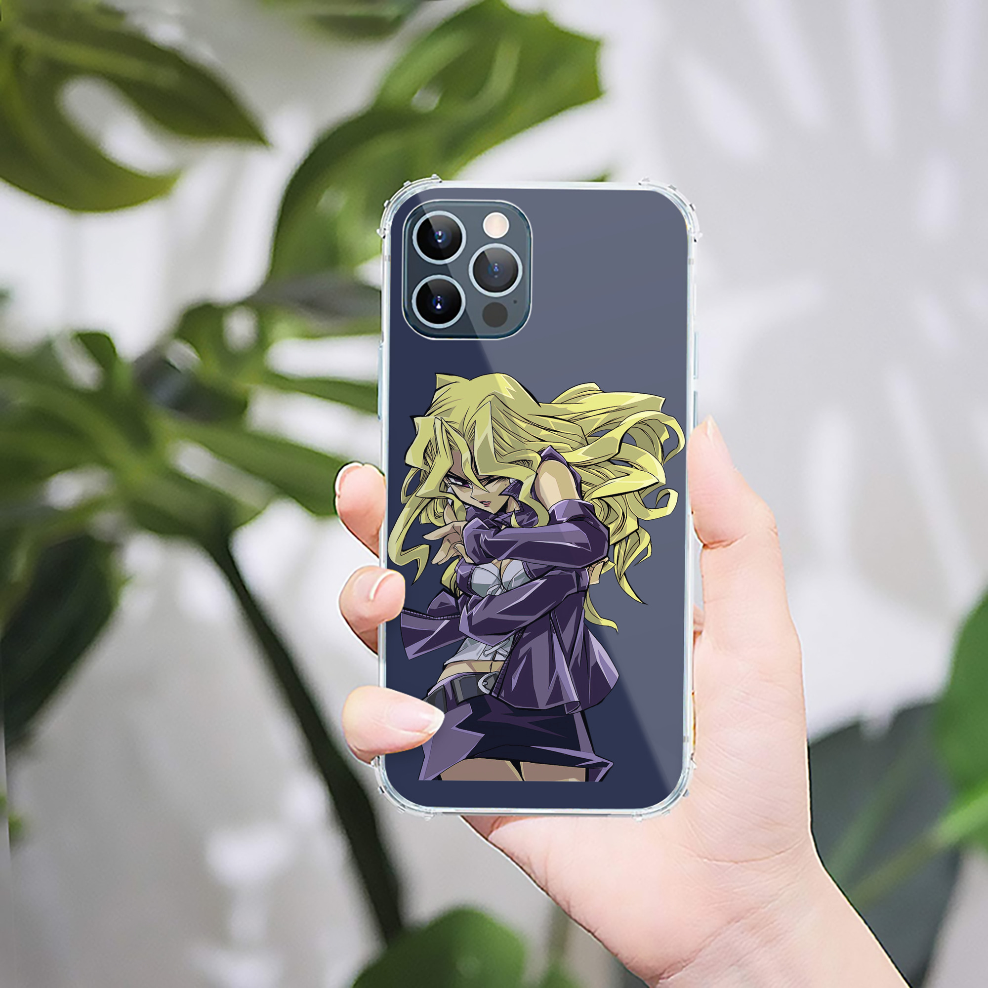 （画像用） 遊☆戯☆王 Yu-Gi-Oh! 【iPhone 12シリーズ対応】透明スマホケース（クリアソフトケース）